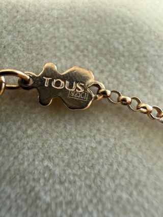 Collar Tous Oro y Rubíes