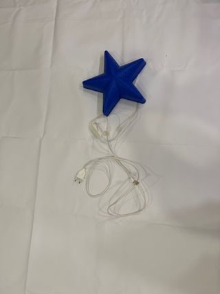Lamparita Estrella Azul Ikea