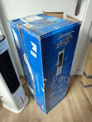 Ventilador con Refrigeración por Agua de 5L, Humidificador e Ionización