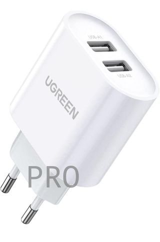 Caricabatteria da parete con doppia USB