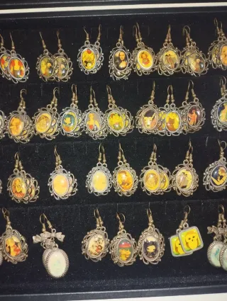 Pendientes Vintage Estilo Filigrana