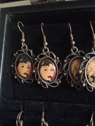 Pendientes Vintage Estilo Filigrana