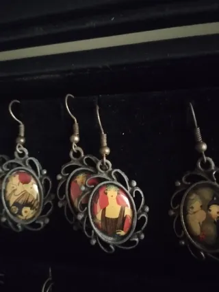 Pendientes Vintage Estilo Filigrana