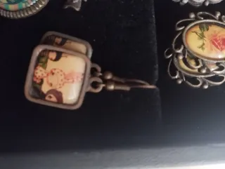 Pendientes Vintage Estilo Filigrana