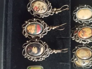 Pendientes Vintage Estilo Filigrana