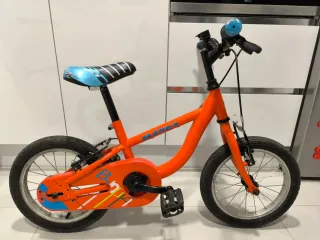 Bicicleta infantil naranja B-PRO