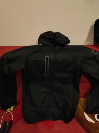 Cortavientos Kipsta Hombre Talla S Negra