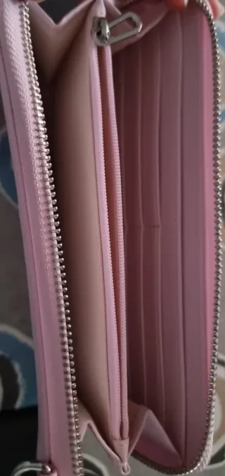 Cartera/Monedero TOUS Rosa Nuevo Tacto muy suave