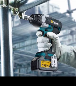 Llave de impacto GISAM 598VF + 2 baterías