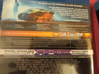 Blade Runner 2049 Blu-ray 5 Art Cards
