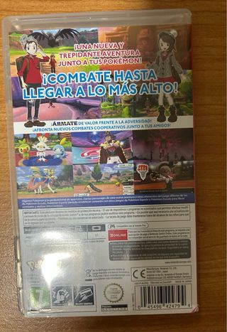 Nintendo Switch Pokémon Espada RPG