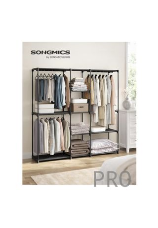 Perchero, Guardarropa, con Barras, Vestidor, tela