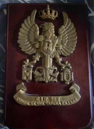 Metopa Militar Antigua CIR SUR