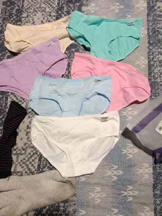 Lote 6 Bragas Nuevas Talla Única