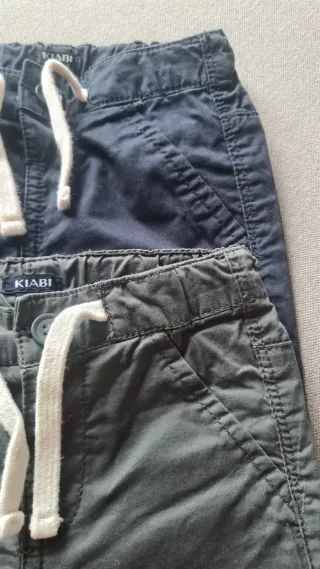 2 Pantalones Kiabi Talla 9 meses