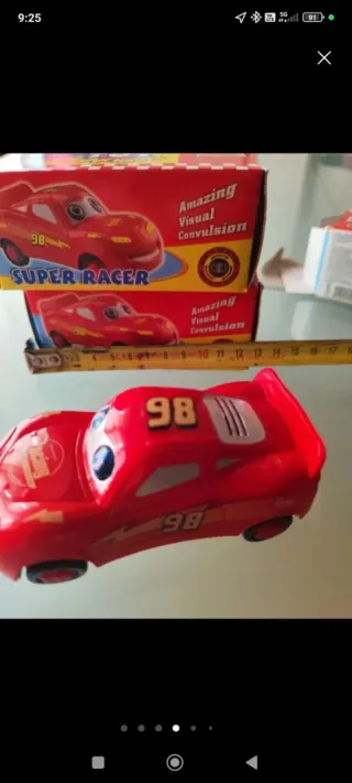 Coche Juguete Super Racer McQueen