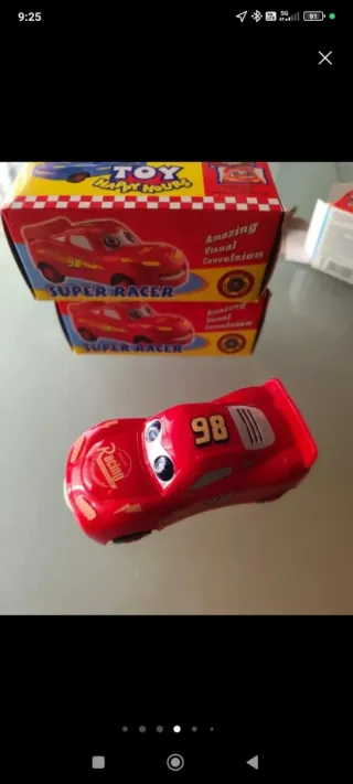 Coche Juguete Super Racer McQueen