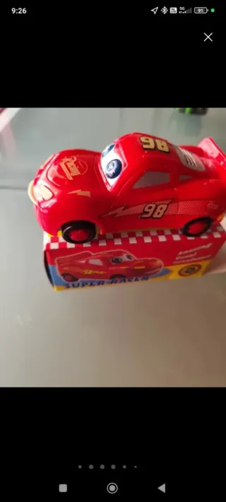 Coche Juguete Super Racer McQueen