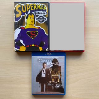 DVD Superman Vol. 3 y Blu-ray Casino Royale