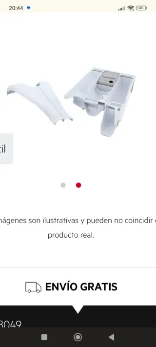 Cajón Detergente Lavadora AEG Lavamat 6000