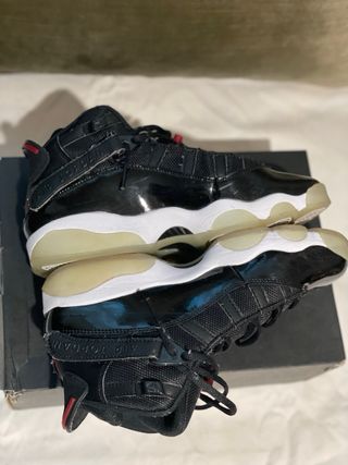 Zapatillas Jordan 6 Rings Negras y Rojas