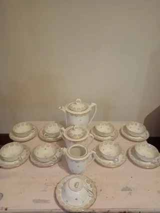 Juego de té Limoges Francia