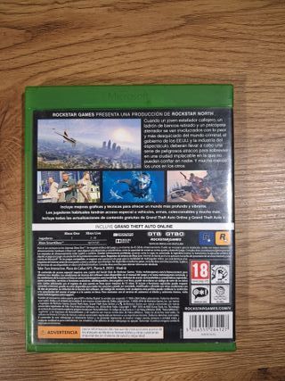 Grand Theft Auto V Xbox One