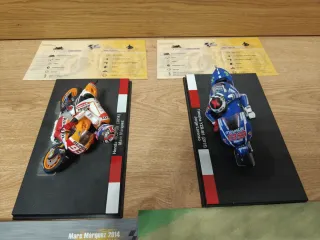 Maquetas Moto GP Marc Márquez y Jorge Lorenzo
