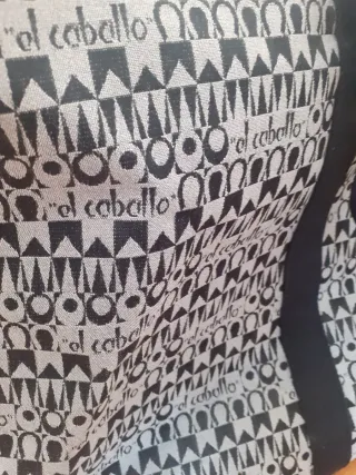 Bolso de viaje El Caballo estampado