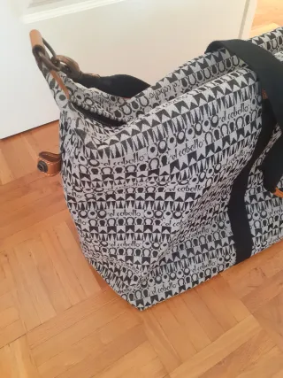Bolso de viaje El Caballo estampado