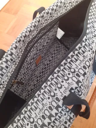 Bolso de viaje El Caballo estampado