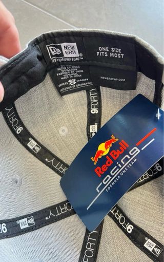 Gorra New Era Red Bull Gris
