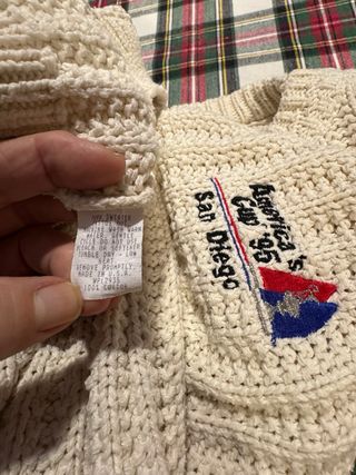 Jersey Náutico America's Cup San Diego '95 origina