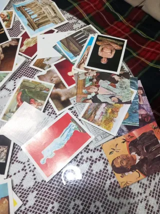 90 Cromos historia del arte, Cedosa. Años 70.