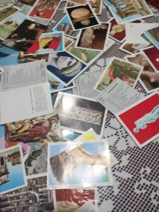 90 Cromos historia del arte, Cedosa. Años 70.