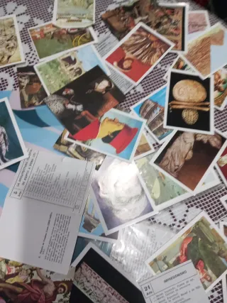 90 Cromos historia del arte, Cedosa. Años 70.