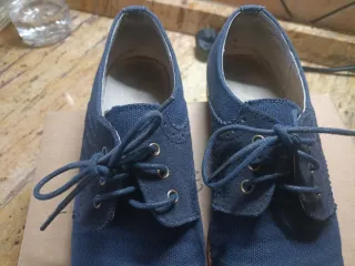 Zapatos de vestir azul marino T. 36