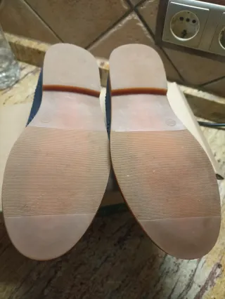 Zapatos de vestir azul marino T. 36