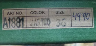 Zapatos de vestir azul marino T. 36