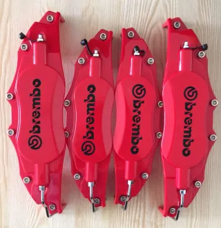 Cubre pinzas Brembo rojas (4 unidades)