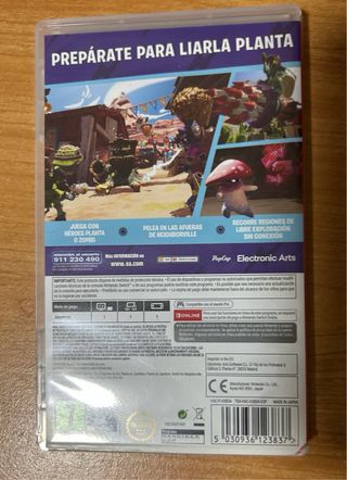 Plants vs Zombies Battle for Neighborville Switch