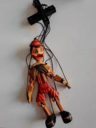Marioneta Pinocho Artesanal Colección