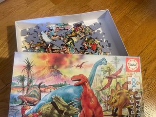 Puzzle Educa 100 Piezas Dinosaurios !!