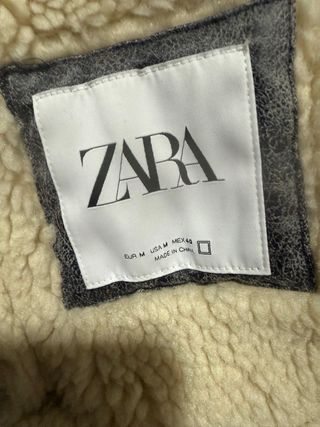 Chaqueta Aviador Springfield y Zara Gris