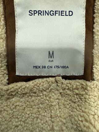 Chaqueta Aviador Springfield y Zara Gris