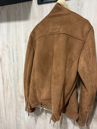 Chaqueta Aviador Springfield y Zara Gris