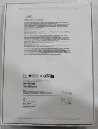 Ipad  Air M2 2024 11” 128gb