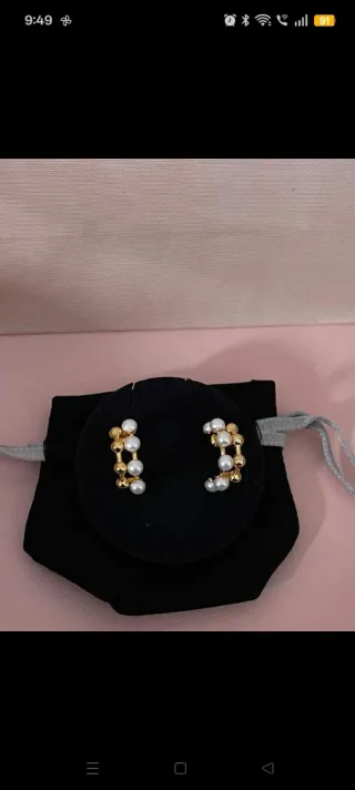 PENDIENTES TOUS ORO 18 KTES NUEVOS NEGOCIABLE