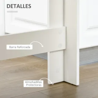 Mesa Alta Cocina Bistró Gris y Blanca