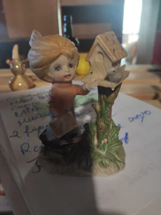 Lote 3 figuras decorativas